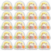 かわいいイースター シール (正面)