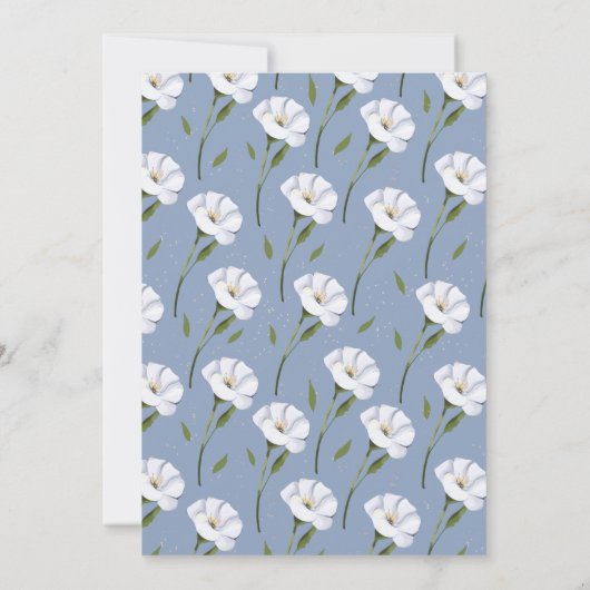 かわいいイースター・ブランチの卵の宝探し招待状 招待状 (裏面)