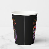 かわいいウィッチキャットハロウィーン 紙コップ (右)