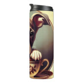 かわいいウィペットの子犬 タンブラー (回転右)