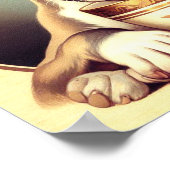 かわいいウィペットの子犬 ポスター (角)