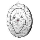 かわいいウィンキング幽霊ダーツボード ダーツボード (正面右)