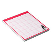 かわいいウィンドサーフィン ノートパッド (アングル)