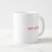 かわいいウインクルドルフ・トナカイ クリスマス ジャンボコーヒーマグカップ (正面右)