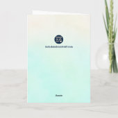 かわいいウインナソーセージドッグ誕生日 |名刺の追加 カード (裏面)