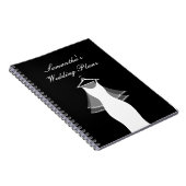 かわいいウェディングプランナーオーガナイザー花嫁ノートブック ノートブック (右側)