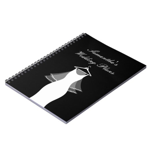 かわいいウェディングプランナーオーガナイザー花嫁ノートブック ノートブック (左側)