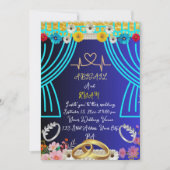 かわいいウェディング招待状 招待状 (正面)