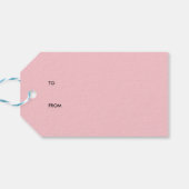 かわいいウオーターカラーアイスクリームハッピーバースデー ギフトタグ (裏面横)