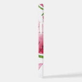 かわいいウオーターカラースイカ iPhoneケース (右側面)