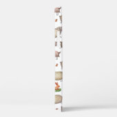 かわいいウオーターカラーファーム納屋の動物パターン Case-Mate iPhoneケース (裏面 / 右)