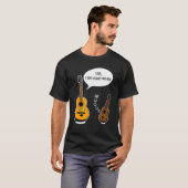 かわいいウケ私はあなたの父Iウクレレ・ギター Tシャツ (正面フル)