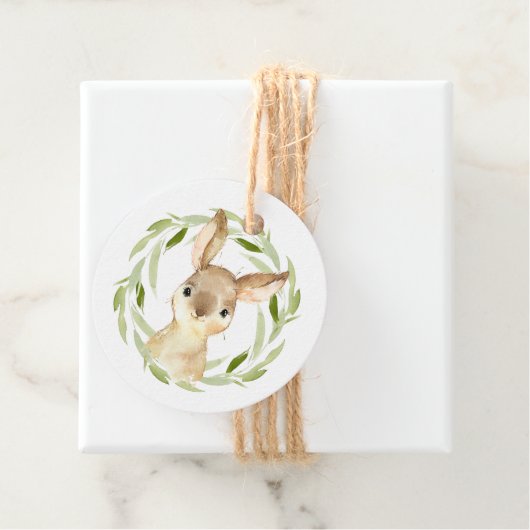 かわいいウサギありがとう フェイバータグ (インサイチュ)