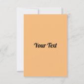 かわいいウサギが二人 サンキューカード (裏面)