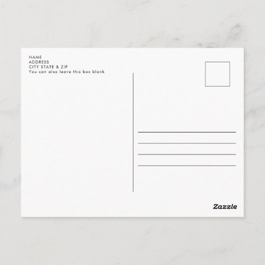 かわいいウサギのイースター・ポストカード ポストカード (裏面)