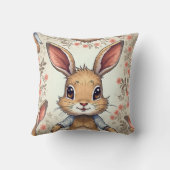 かわいいウサギのクッション クッション (裏面)