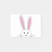 かわいいウサギのクリップアートかわいい動物のバニーアート ポストイット (正面)