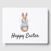 かわいいウサギのゲストブック • 愛らしいウサギをテーマにした ゲストブック (正面)