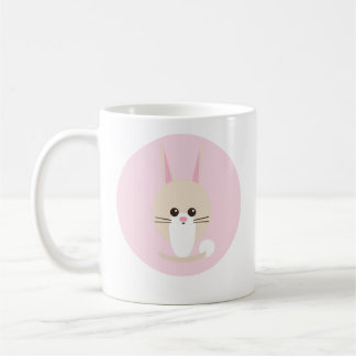 かわいいウサギのコーヒーマグ | かわいいウサギのギフトマグ コーヒーマグカップ