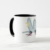 かわいいウサギのコーヒーマグ マグカップ (正面左)