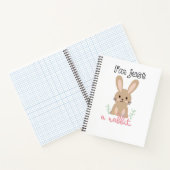 かわいいウサギのスパイラルノート ノートブック (内部)