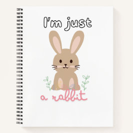 かわいいウサギのスパイラルノート ノートブック