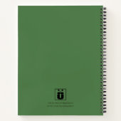 かわいいウサギのノート ノートブック (裏面)