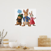 かわいいウサギのピーター・ラビット ポスター (キッチン)