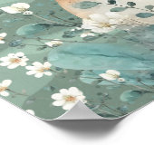 かわいいウサギのポスター ポスター (角)