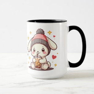 かわいいウサギのマグカップ マグカップ