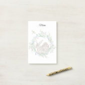 かわいいウサギのメモ帳 ポストイット (デスク上)