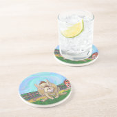 かわいいウサギの動物パレード コースター (側面)