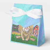 かわいいウサギの動物パレード フェイバーボックス (正面サイド)