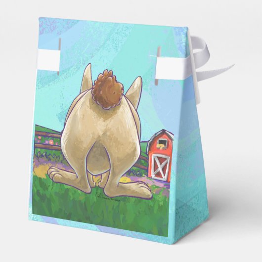 かわいいウサギの動物パレード フェイバーボックス (裏面サイド)