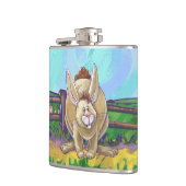 かわいいウサギの動物パレード フラスク (左)