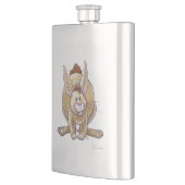 かわいいウサギの動物パレード フラスク (左)