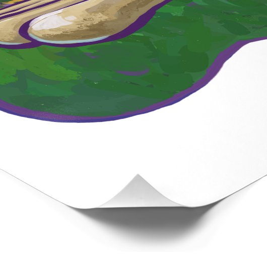 かわいいウサギの動物パレード ポスター (コーナー)