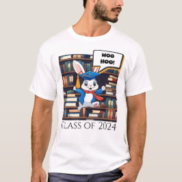 かわいいウサギの卒業Tシャツギフトアイデア Tシャツ