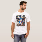 かわいいウサギの卒業Tシャツギフトアイデア Tシャツ (正面フル)