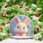 かわいいウサギの姿を飾り付け (クリスマス)