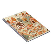 かわいいウサギの村 ノートブック (右側)