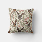 かわいいウサギの枕 クッション (正面)