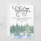 かわいいウサギの森のペットラバーズ クリスマス フラット (正面)