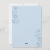 かわいいウサギの森のペットラバーズ クリスマス フラット (裏面)