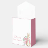 かわいいウサギの赤ちゃんシャワー フェイバーボックス (オープン)