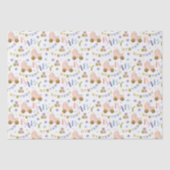 かわいいウサギの赤ちゃんシャワー 薄葉紙 (正面)