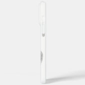 かわいいウサギの鉛筆画 Case-Mate iPhoneケース (裏面 / 左)