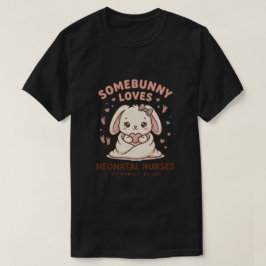 かわいいウサギのNICU看護師 Tシャツ