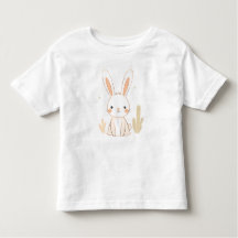 かわいいウサギ幼児Tシャツ動物デザイン 子供へ
