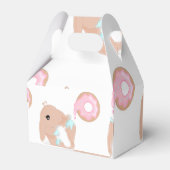 かわいいウサギ漫画バニーガールズバースデーパーティー フェイバーボックス (裏面サイド)
